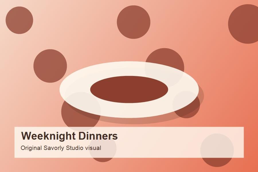 Weeknight Dinners recipe category image