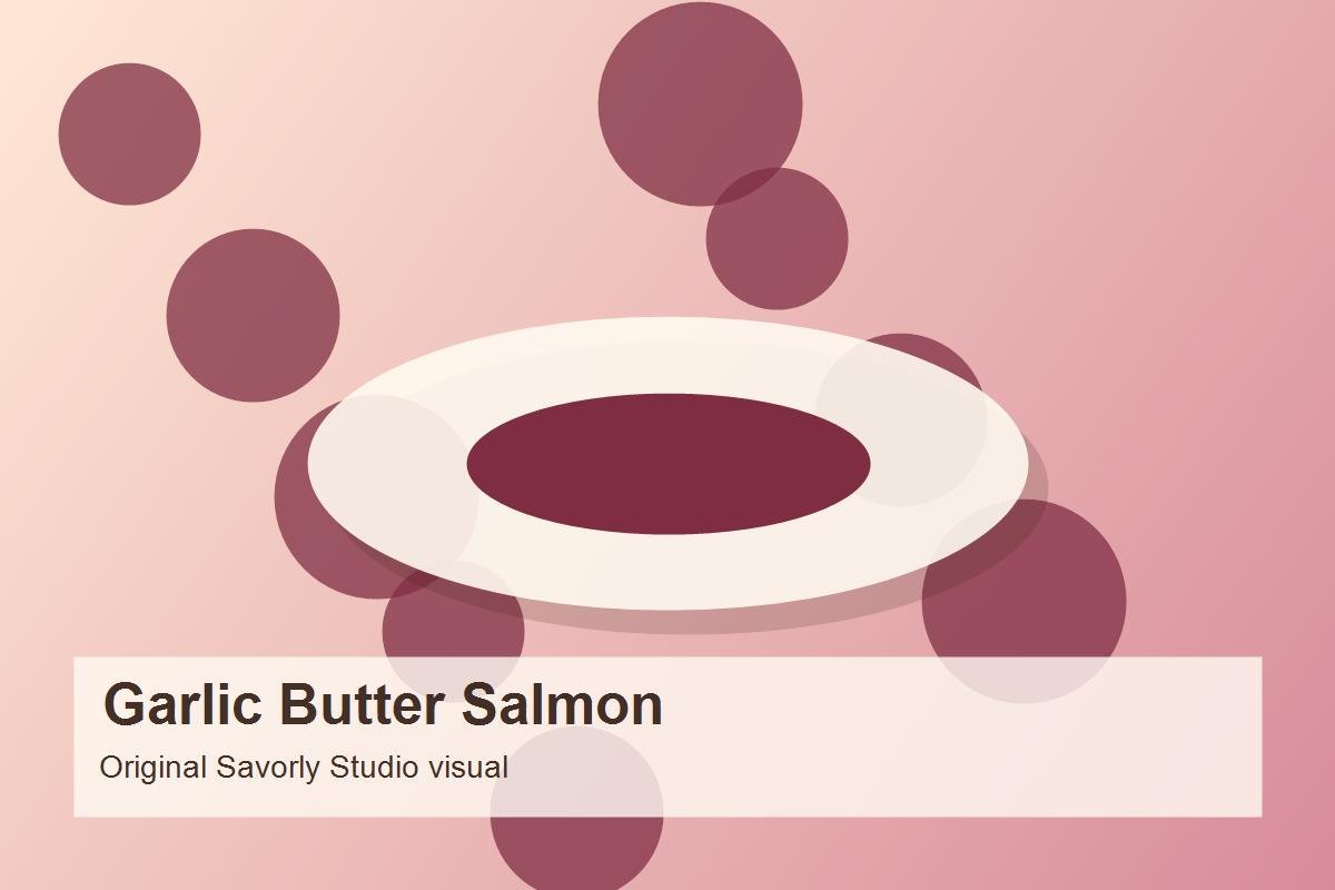 Garlic Butter Salmon Bowls prepared recipe image